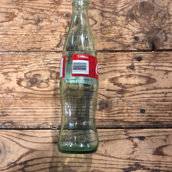 Decorative Glass Coca-Cola Bottle - Picture 5 of 5